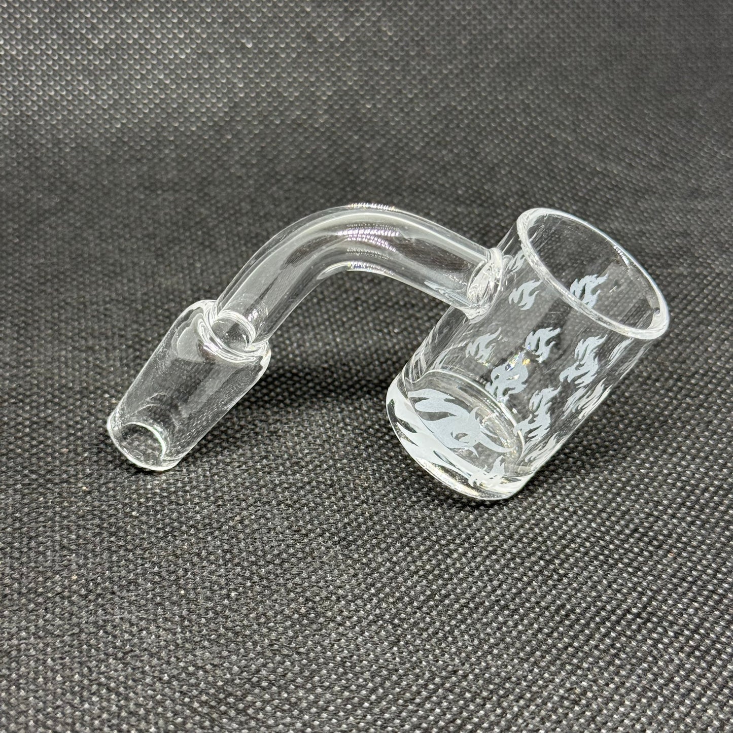 Banger - *Flames* 14MM | 90 degrees |Male | Quartz